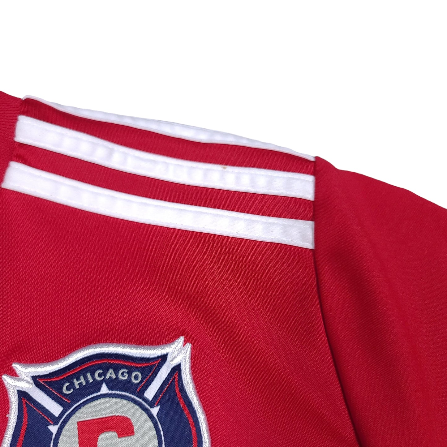 Chicago Fire Red 2010-11 adidas Home Youth Soccer Jersey