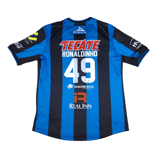 Ronaldinho #49 Queretaro Home Soccer Jersey