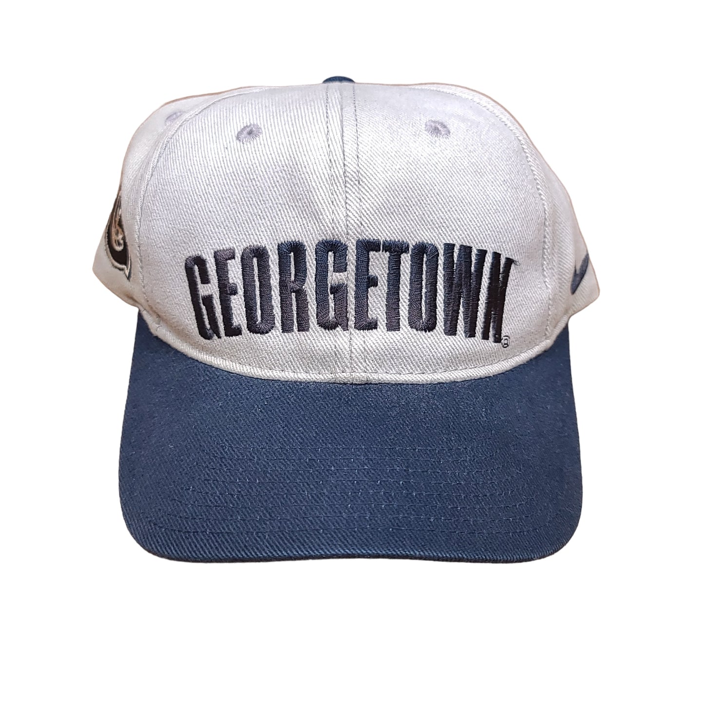 Vintage Georgetown Nike Gray Velcro Back Hat