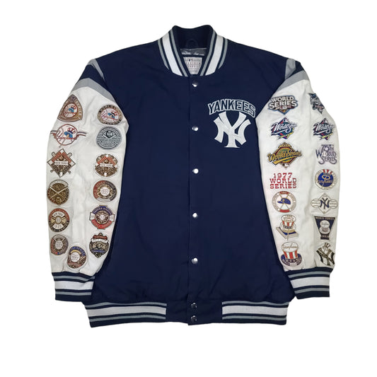 NY Yankees 27x World Series Champs Hooded Jacket