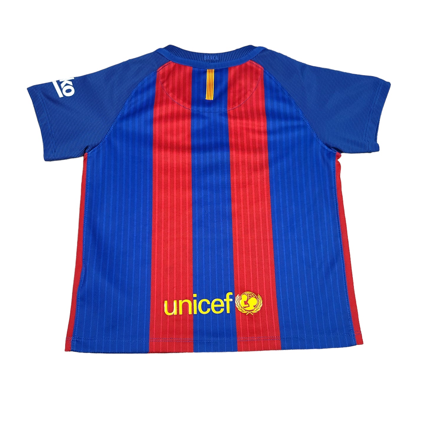FC Barcelona 2016-17 Nike Home Youth Soccer Jersey