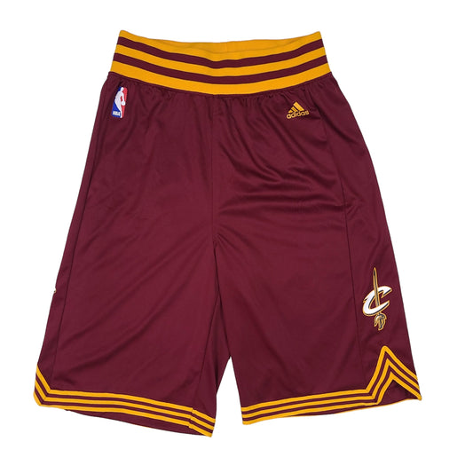 Cleveland Cavaliers Maroon & Gold adidas Basketball Shorts