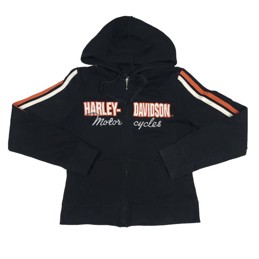 Harley Davidson Black Zip Up Hoodie