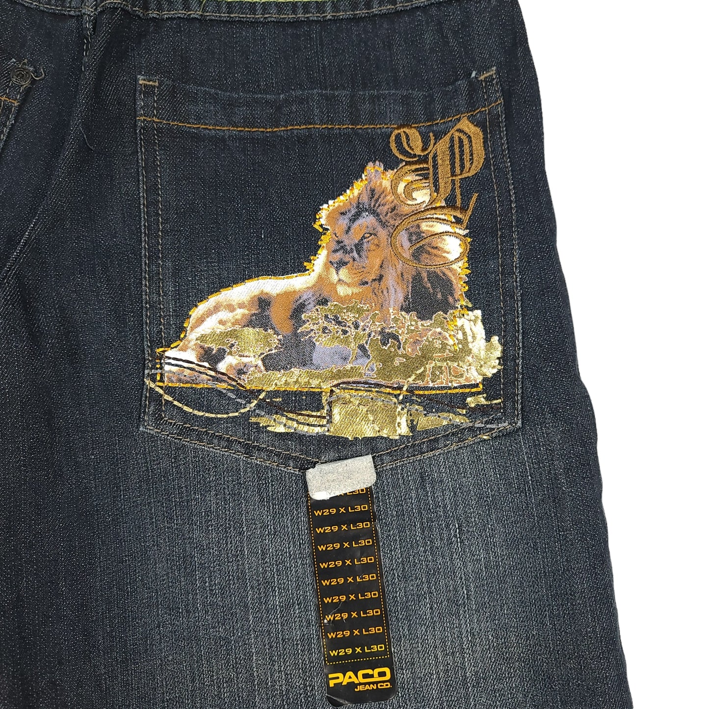 Vintage Y2K Paco Jeans Golden Lion Pants