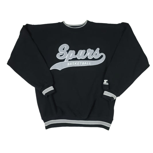 Vintage San Antonio Spurs Black Starter Sweatshirt