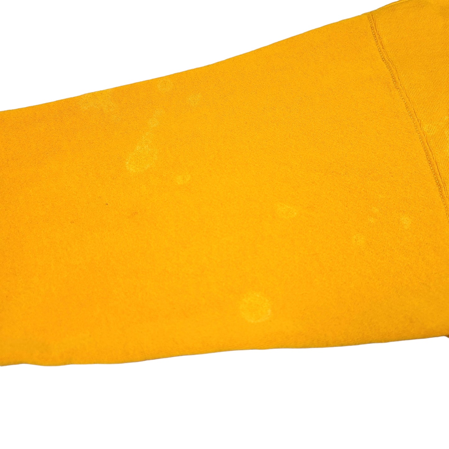 Vintage University of Iowa Hawkeyes Cropped Yellow Hoodie