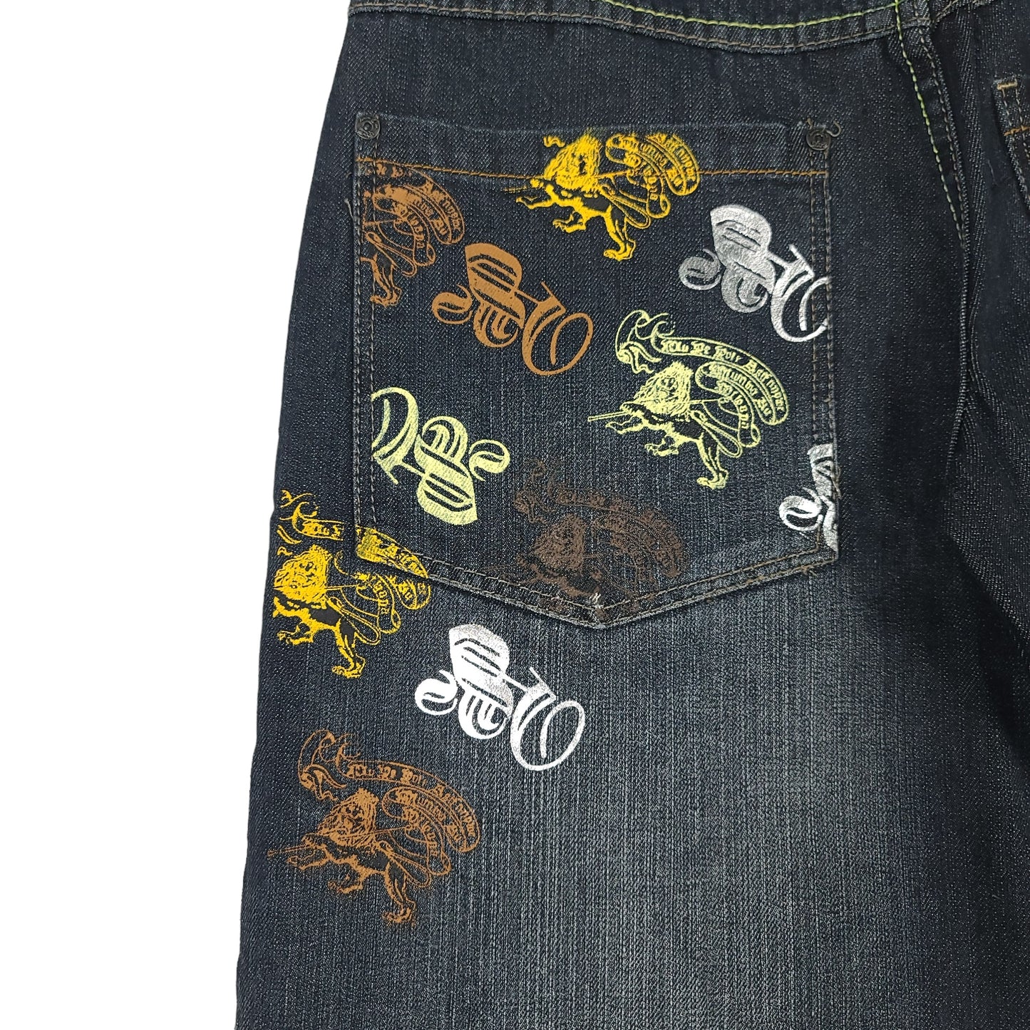 Vintage Y2K Paco Jeans Golden Lion Pants