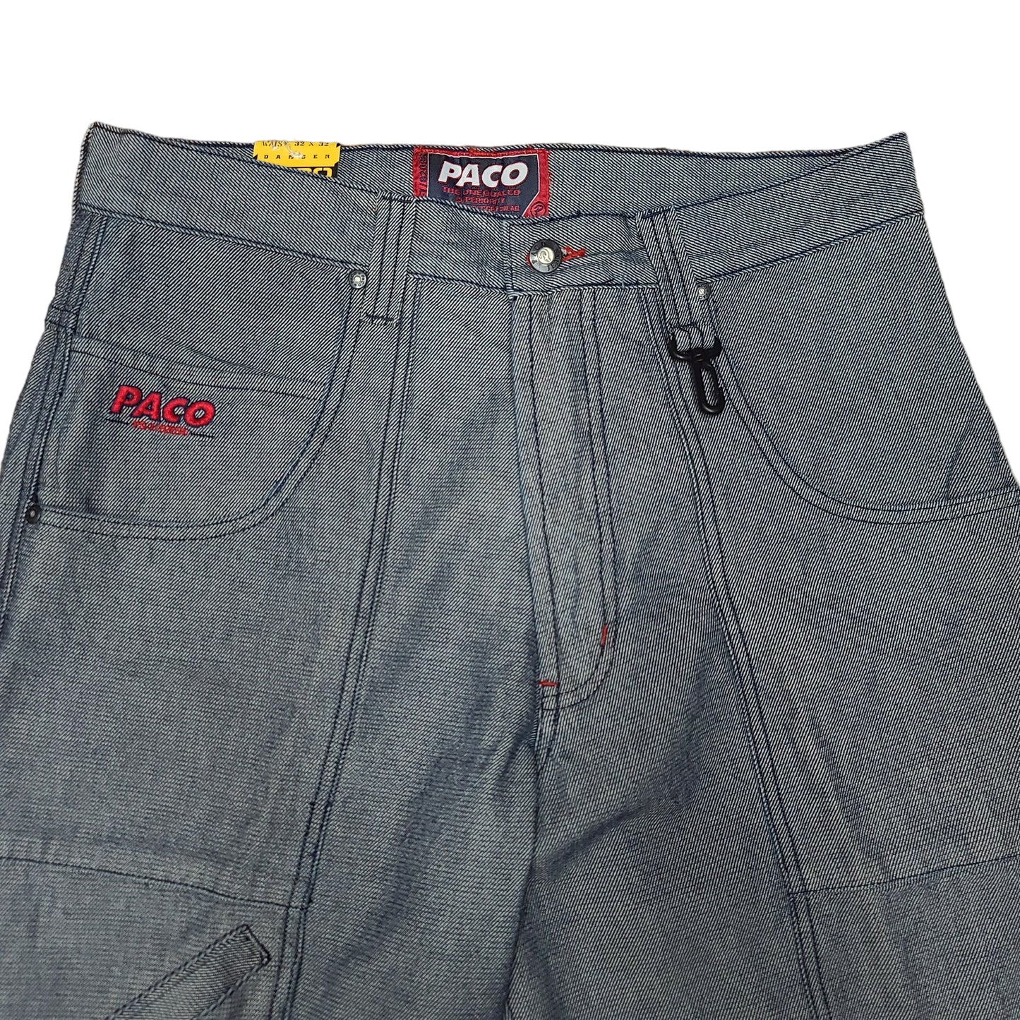 Vintage Y2K Utility Cargo Denim Paco Jeans