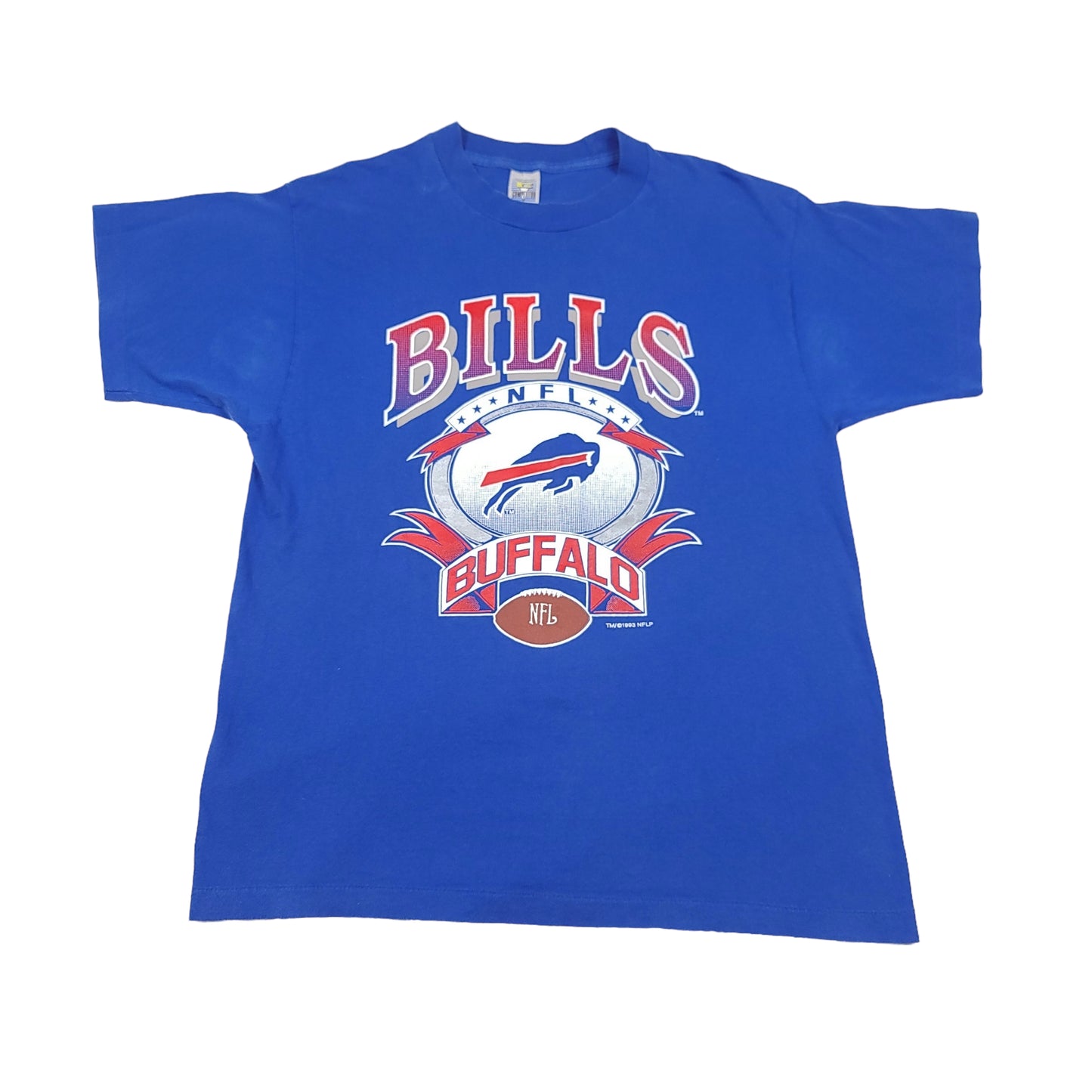 Vintage Buffalo Bills Blue Competitor Tee