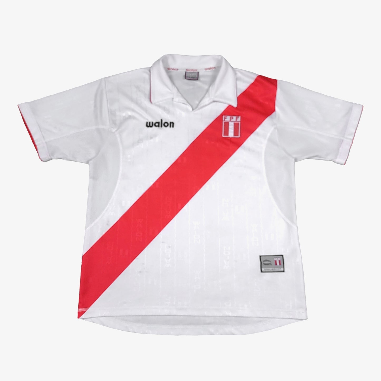 Vintage Peru 2002 Walon Soccer Jersey