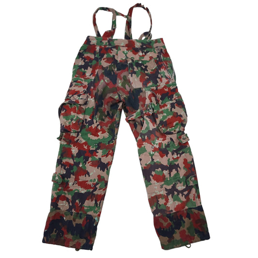 Vintage Swiss Army Alpenflage Camo M70 Combat Pants