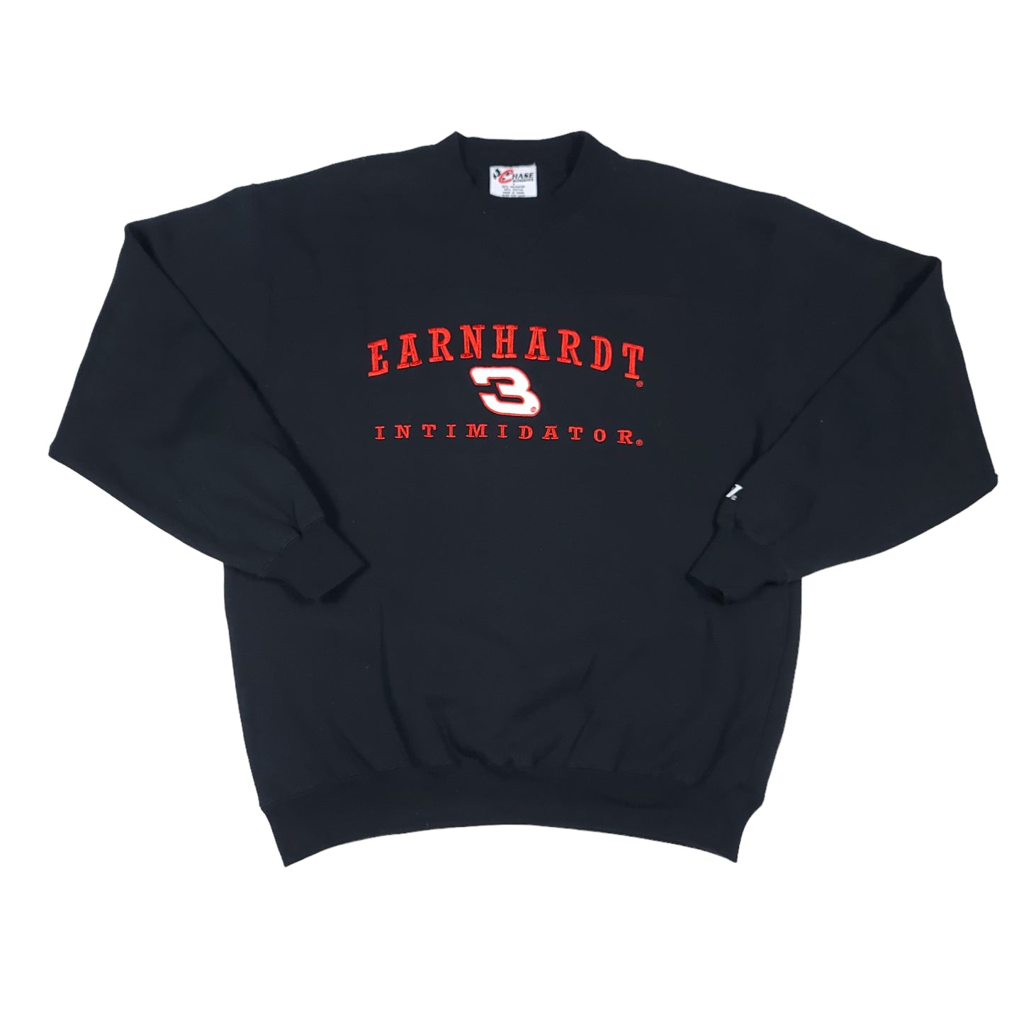 Vintage Dale Earnhardt Black Chase Authentics Racing Sweatshirt