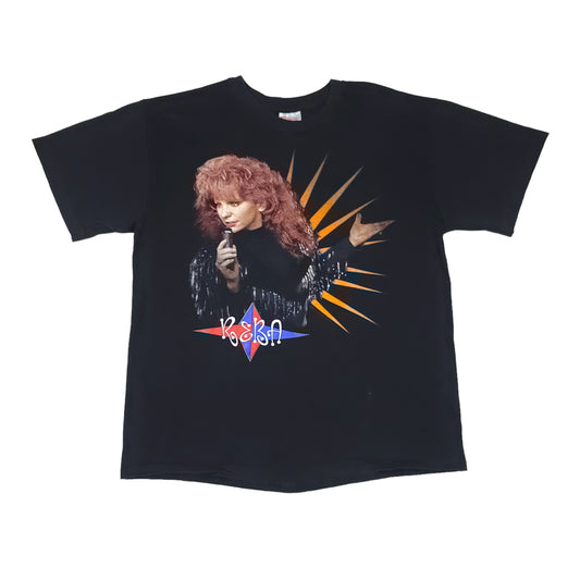 Vintage Reba Country Black Tee