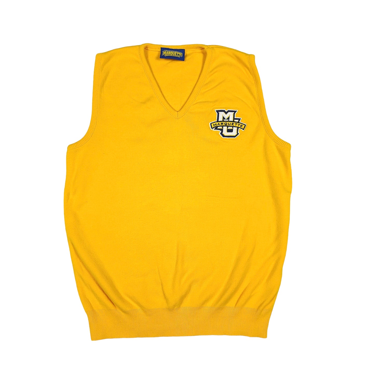 Marquette University Yellow Cotton Vest