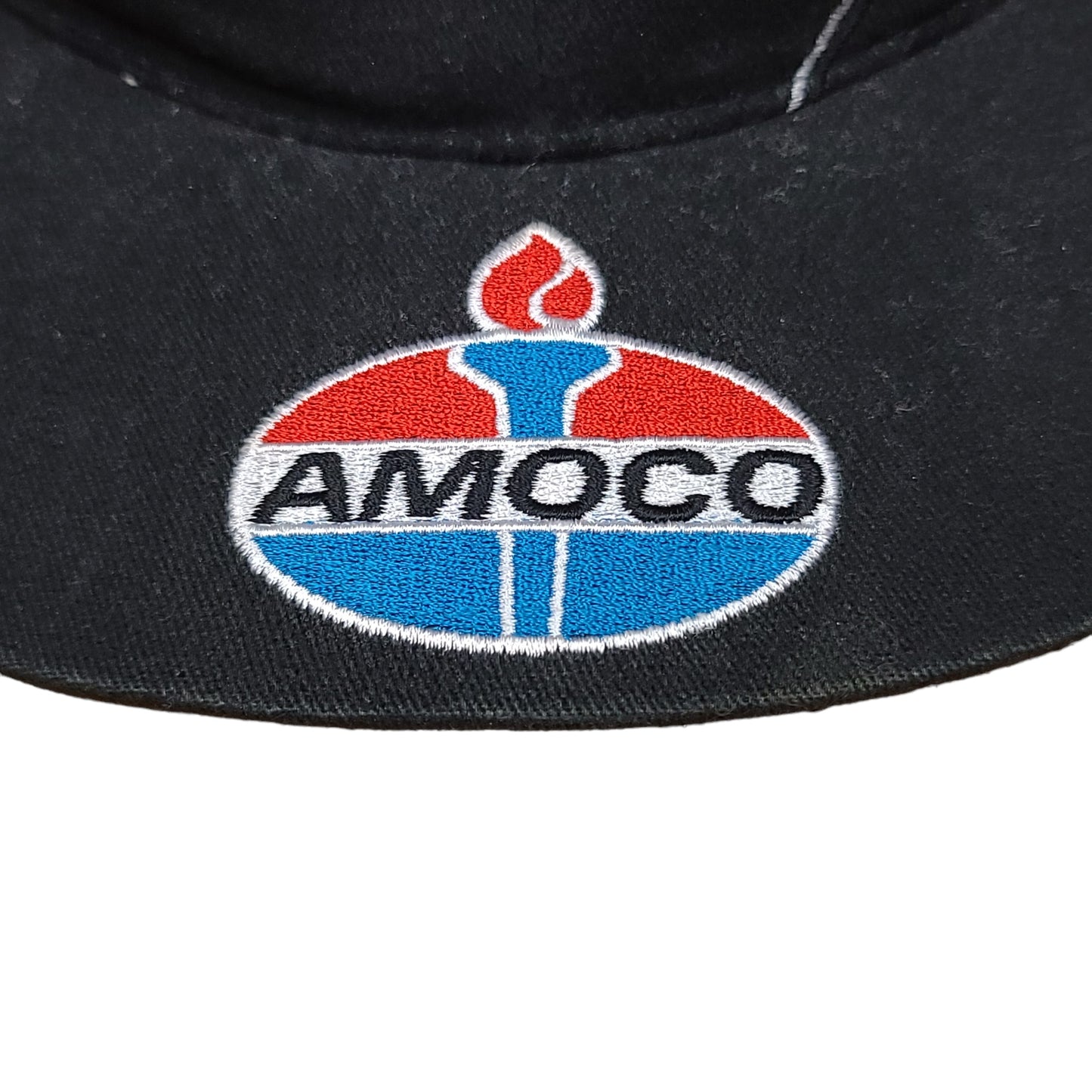 Vintage Dave Blaney Amoco Nascar Racing Black Snap Back Hat