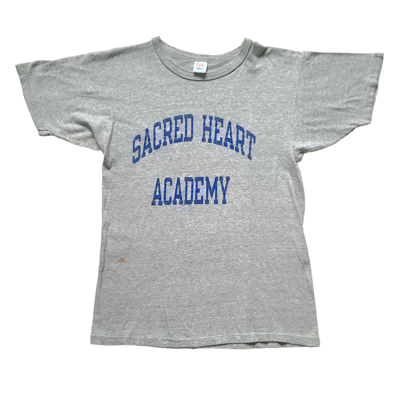 Vintage 80's Sacred Heart University Academy Gray Champion Tee
