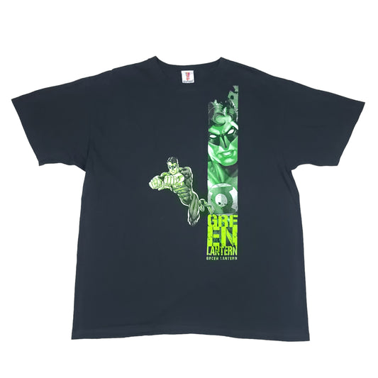 Green Lantern Six Flags Black Tee