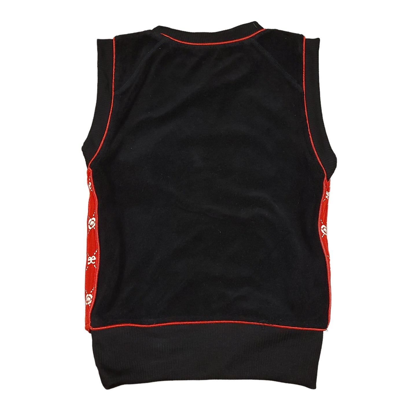 Vintage Y2K Ecko Black Fleece Sweater Vest