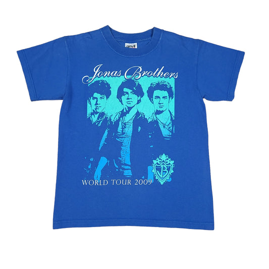 Jonas Brothers Blue 2009 World Tour Tee