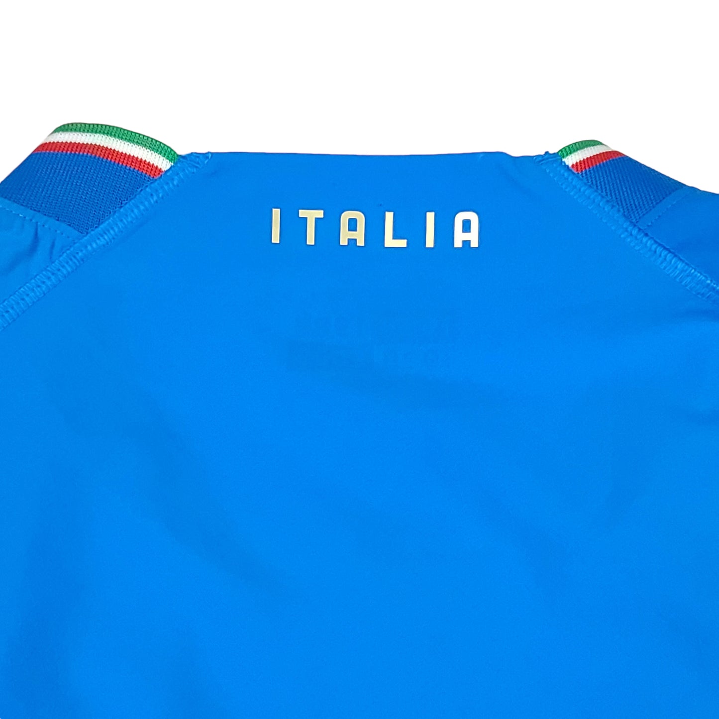 Italy Italia Puma Blue Dry Cell Soccer Jersey