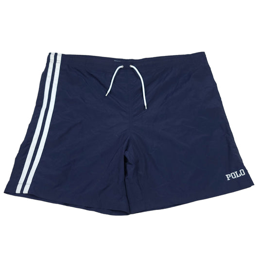 Vintage Polo Sport Ralph Lauren Navy Blue Nylon Shorts