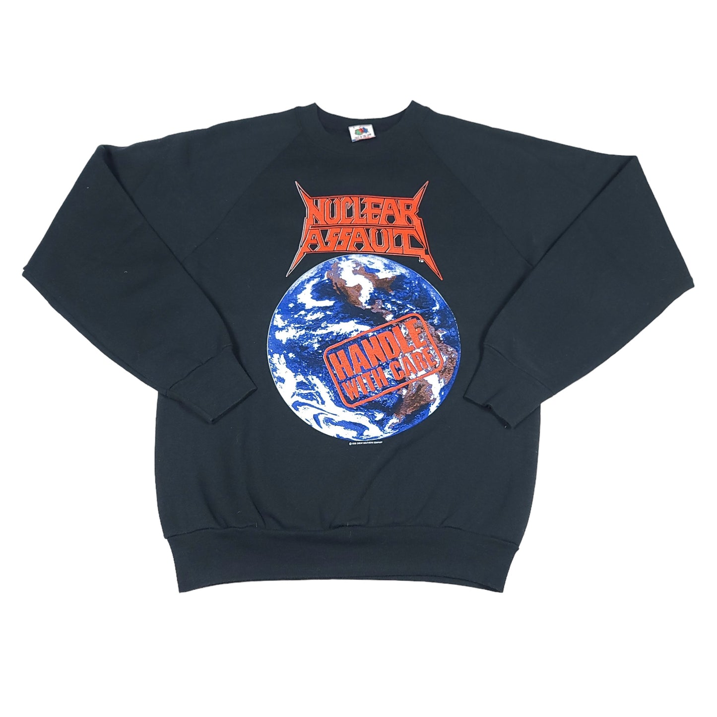 Vintage 1980’s Nuclear Assault Handle With Care Crewneck