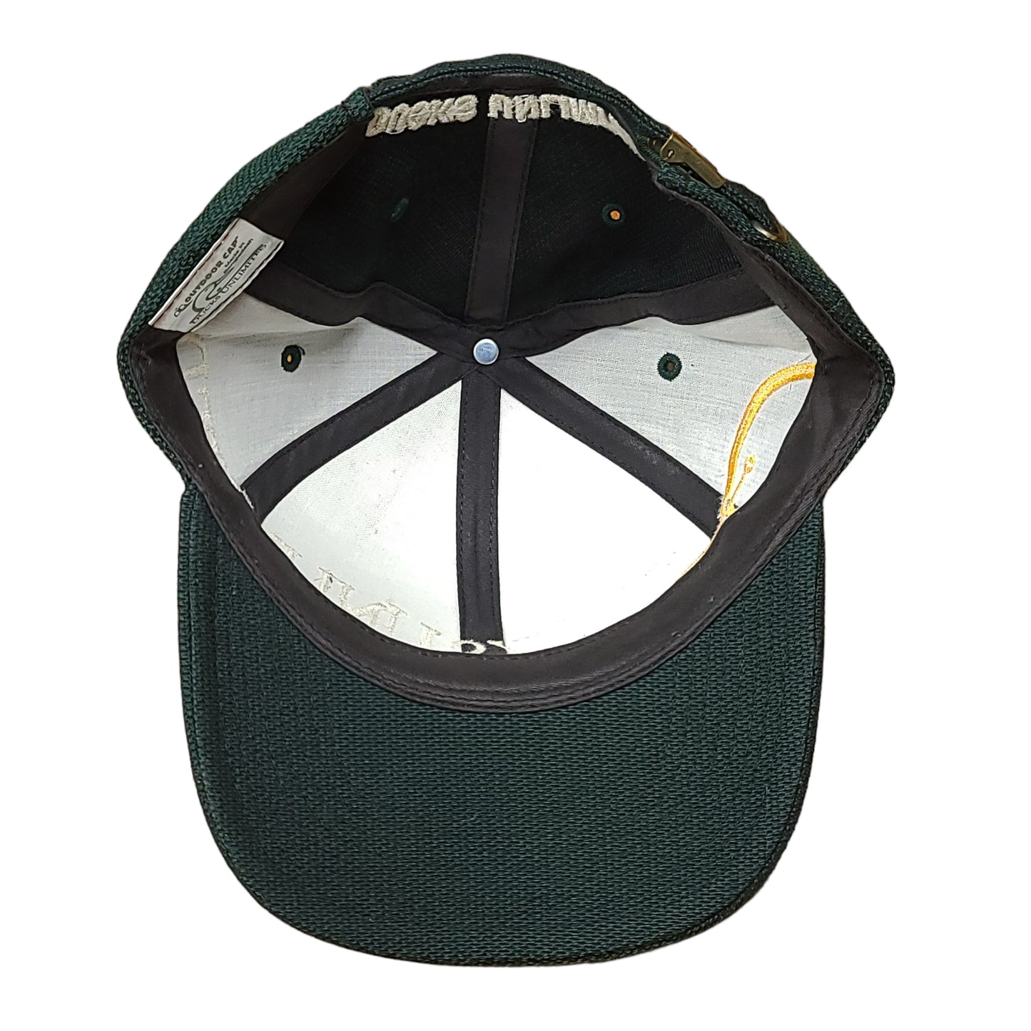 Ducks Unlimited Green Strap Back Hunting Hat