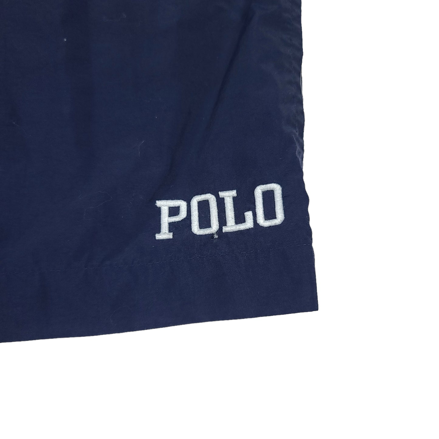 Vintage Polo Sport Ralph Lauren Navy Blue Nylon Shorts