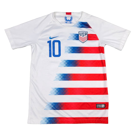 Christian Pulisic Team USA 2018 Youth Home Soccer Jersey