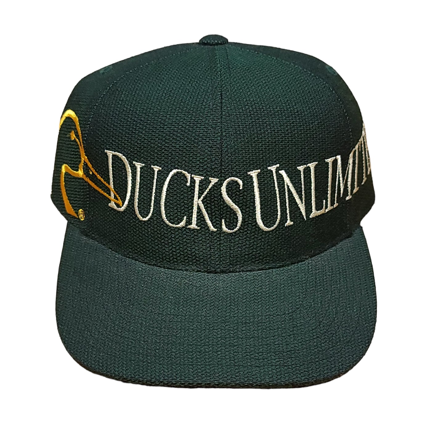 Ducks Unlimited Green Strap Back Hunting Hat