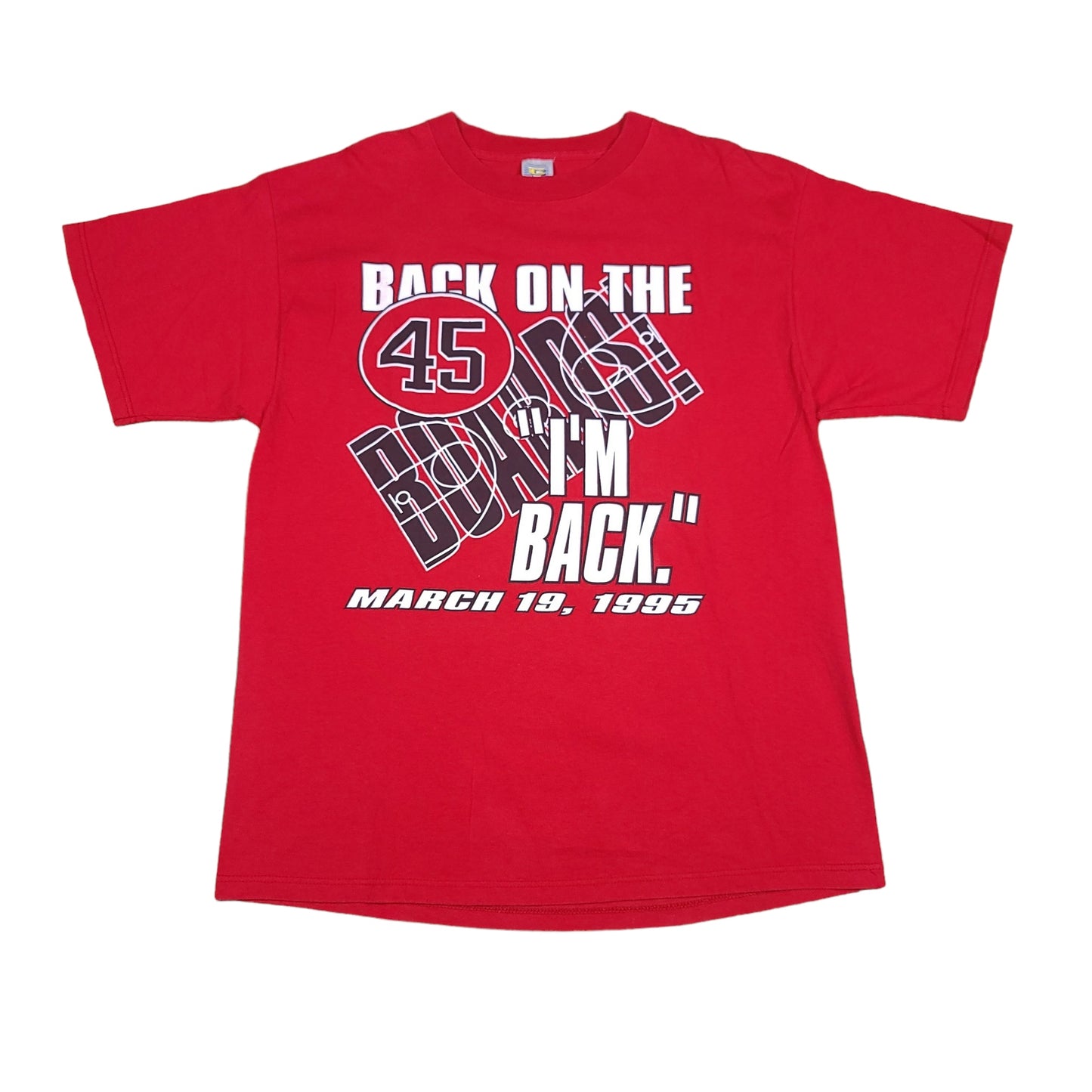 Vintage Michael Jordan Chicago Bulls Shirt "I'm Back"