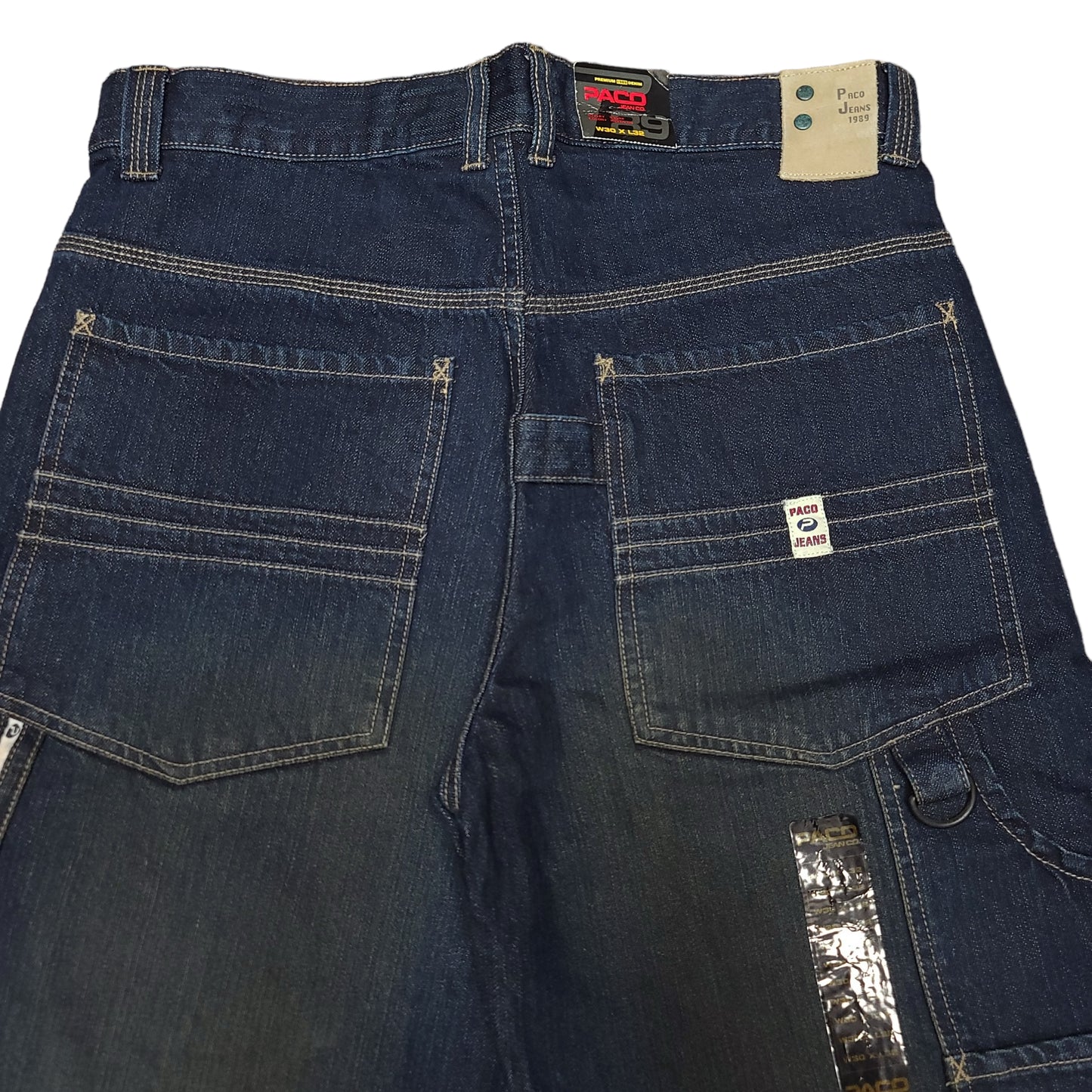Vintage Y2K Dark Denim Paco Jeans