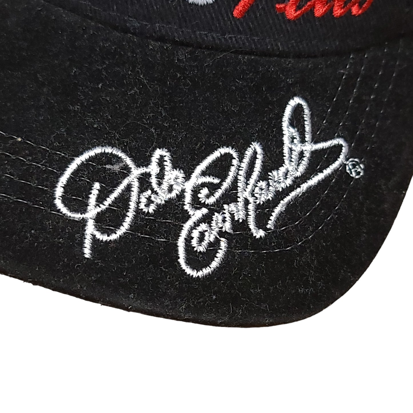 Vintage Dale Earnhardt Nascar Racing Black Strap Back Hat