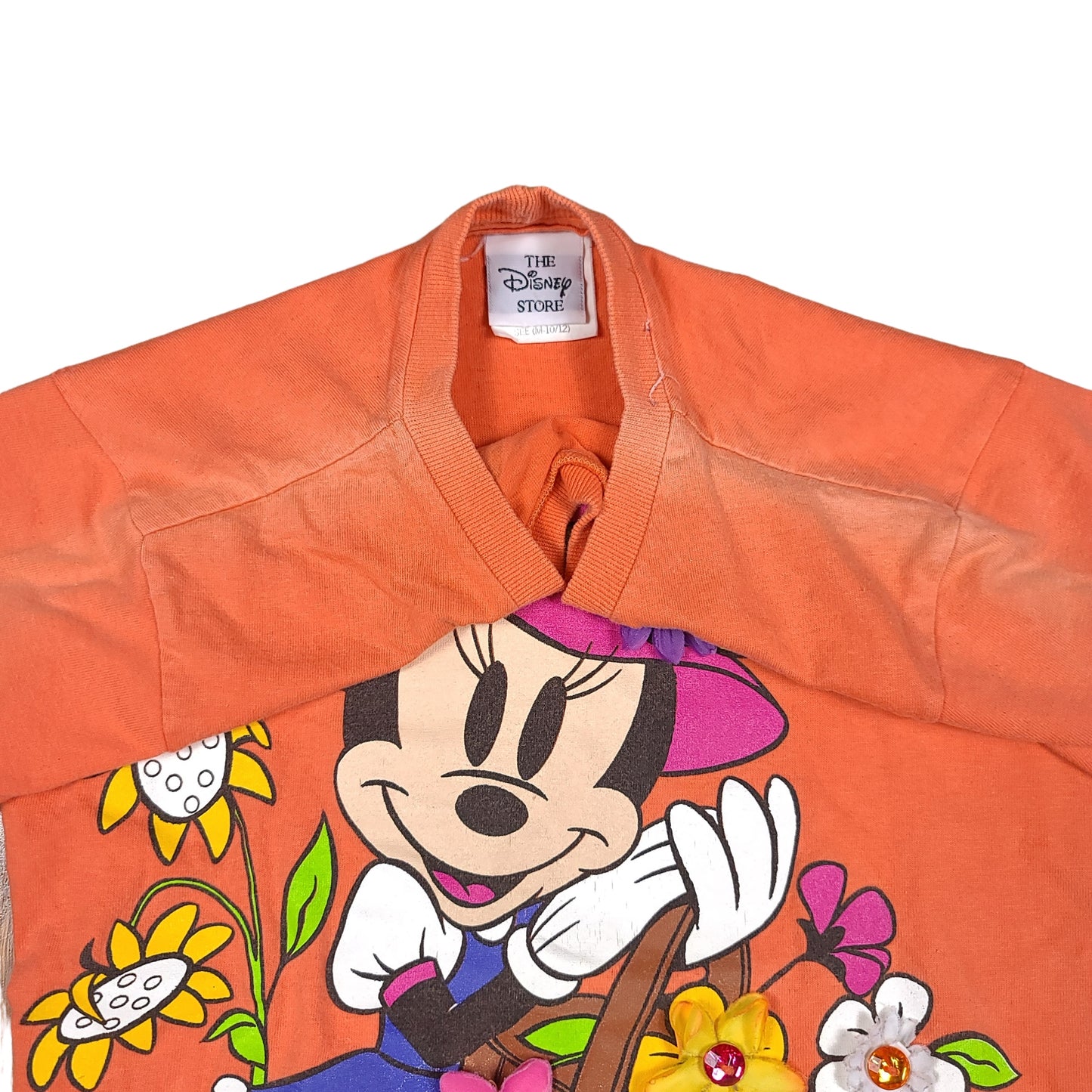 Vintage Minnie Mouse Orange Flower Tee