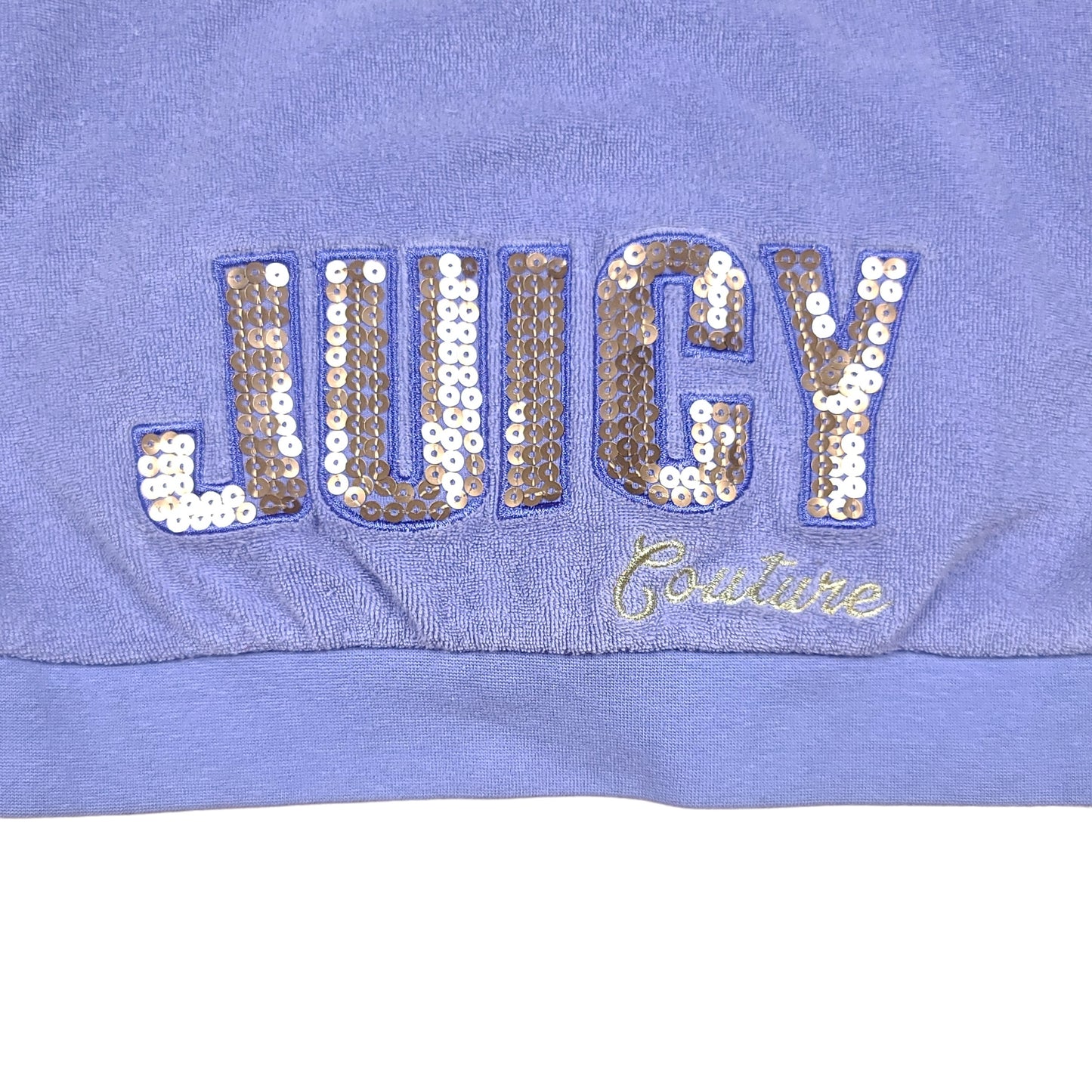 Juicy Couture Blue Zip Up Hoodie