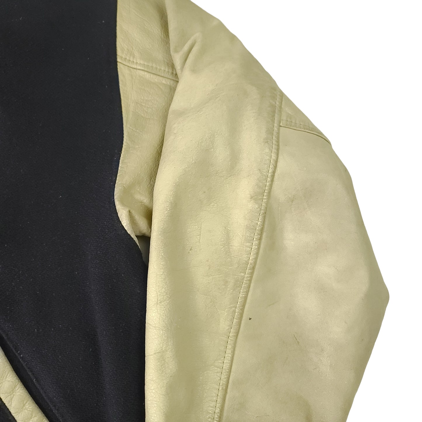 Vintage Chicago Bulls Nike Leather & Wool Letterman Jacket