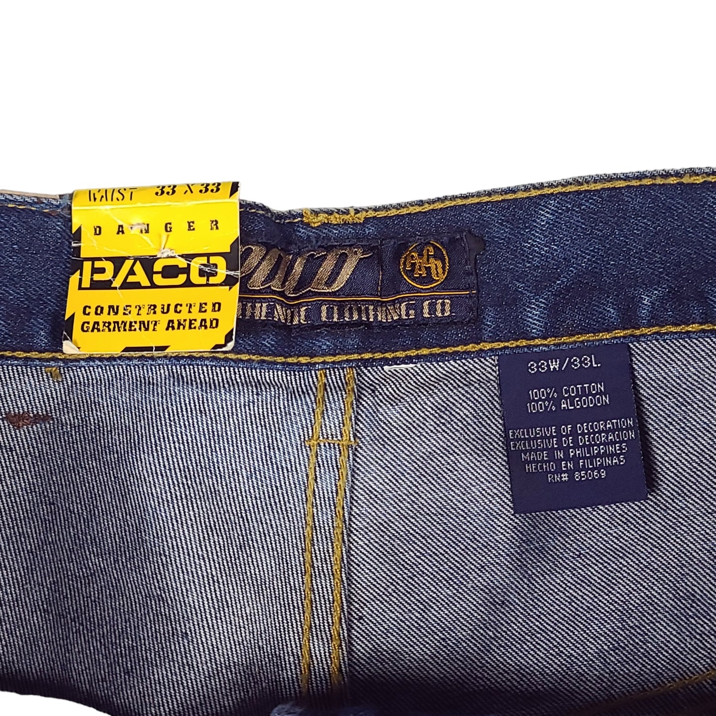 Vintage Y2K Blue Endurance Paco Jeans