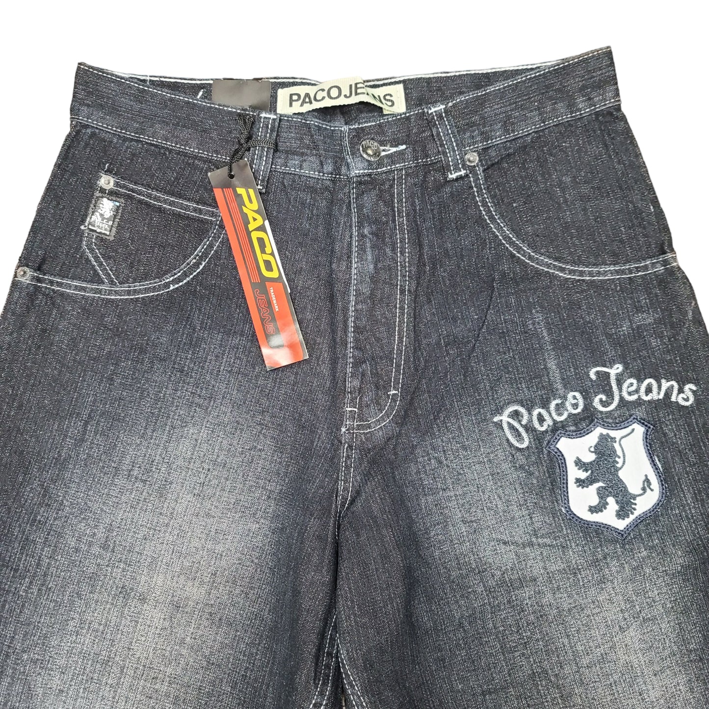 Vintage Y2K Embroidered Griffin Denim Paco Jeans