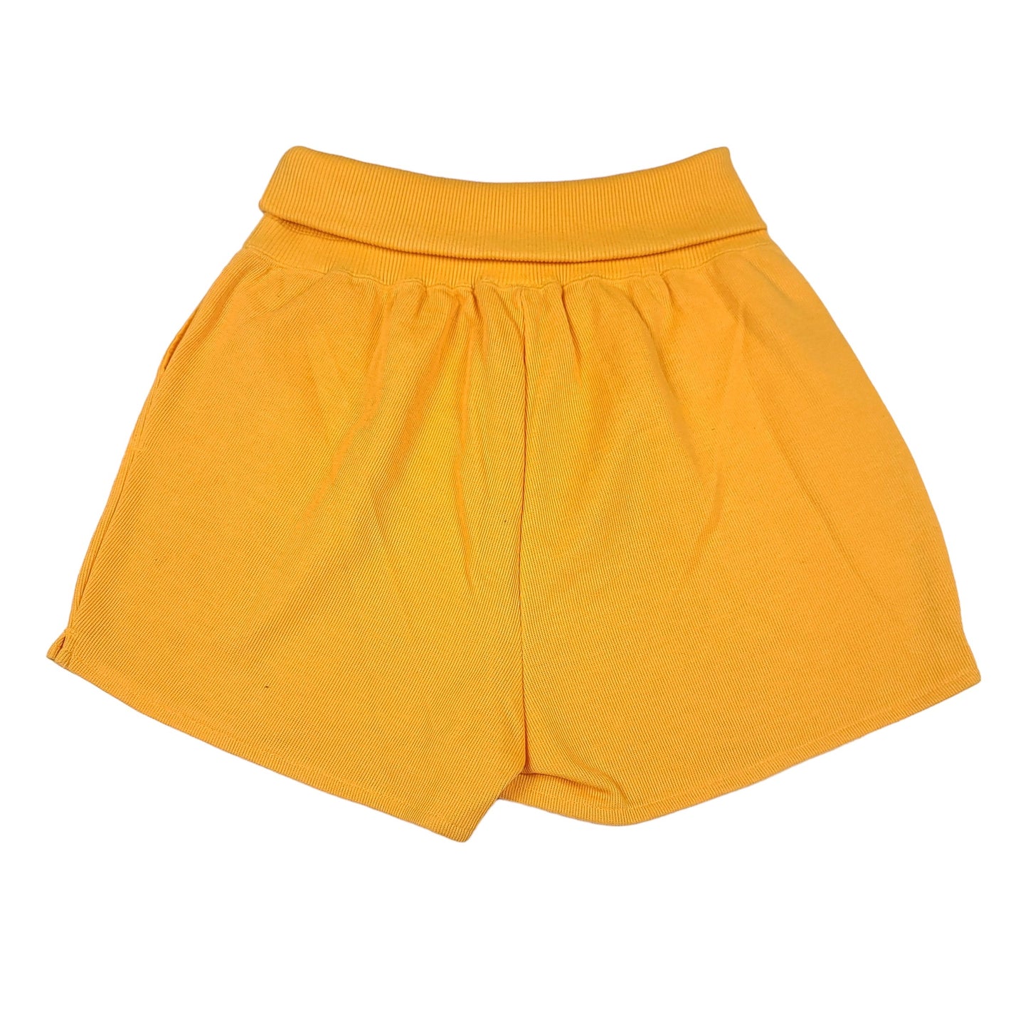 Vintage 80's adidas Street Gym Yellow Cotton Shorts