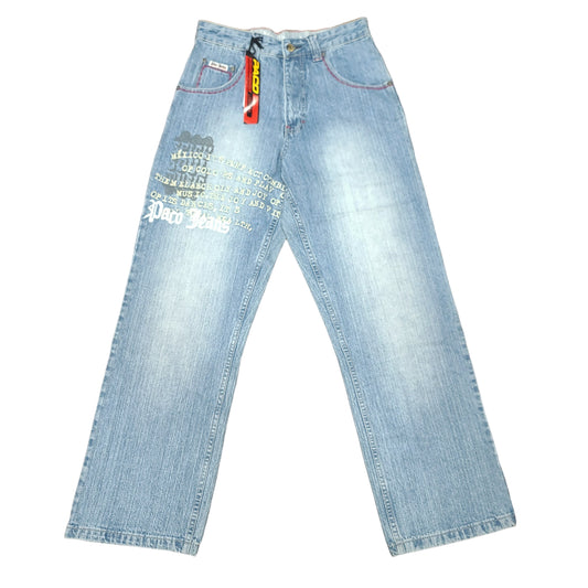 Vintage Y2K Embroidered Denim Paco Jeans