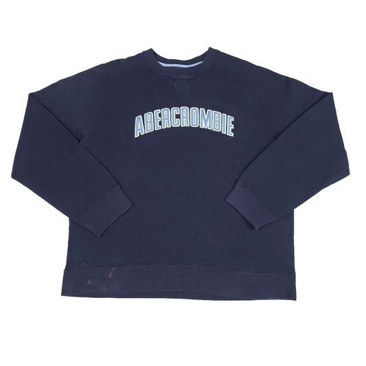 Abercrombie Y2K Navy Blue Sweatshirt