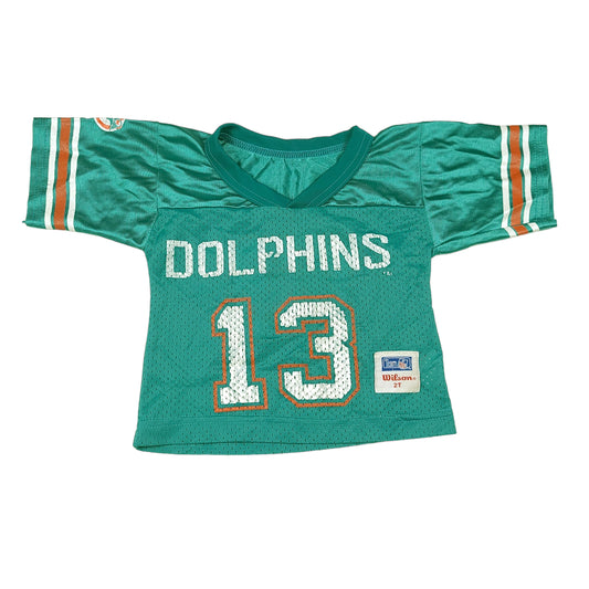 Vintage Miami Dolphins Wilson Toddler Jersey