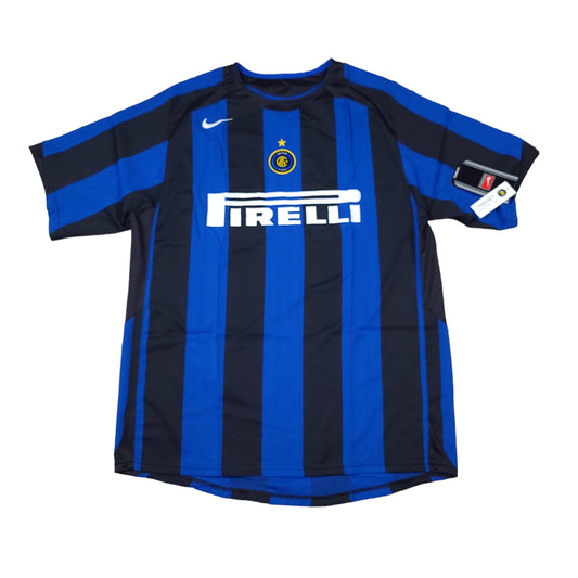 Vintage Deadstock Nike Inter Milan 2005-06 Home Soccer Jersey (New with Tags)