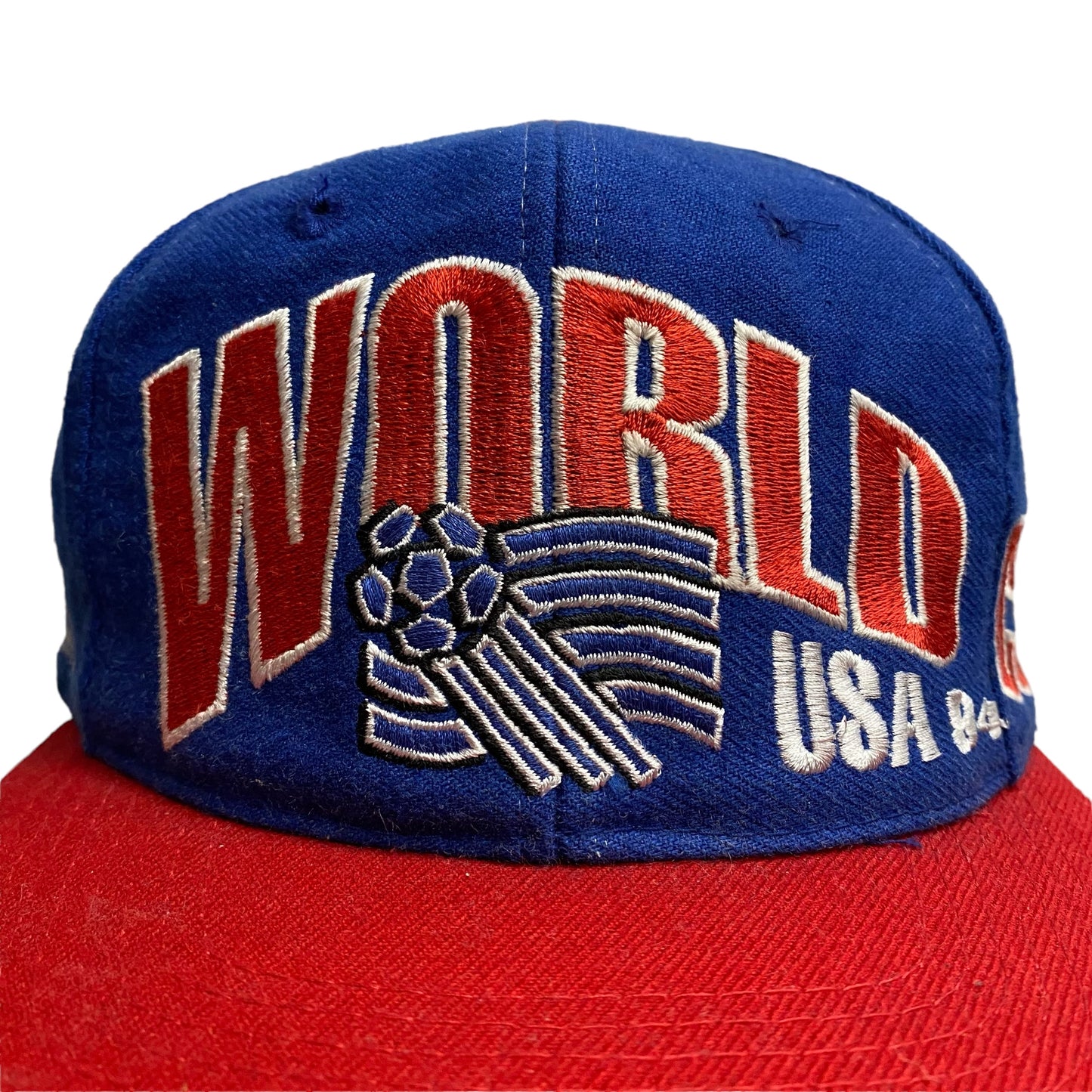 Vintage Team USA World Cup 1994 Blue & Red Snap Back Hat