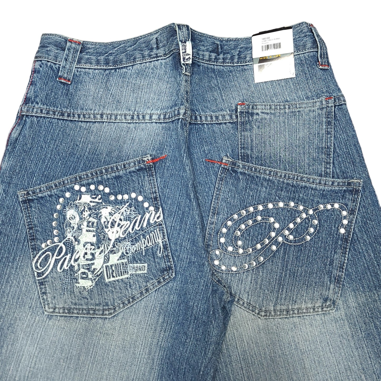 Vintage Y2K Embroidered Denim Paco Jeans