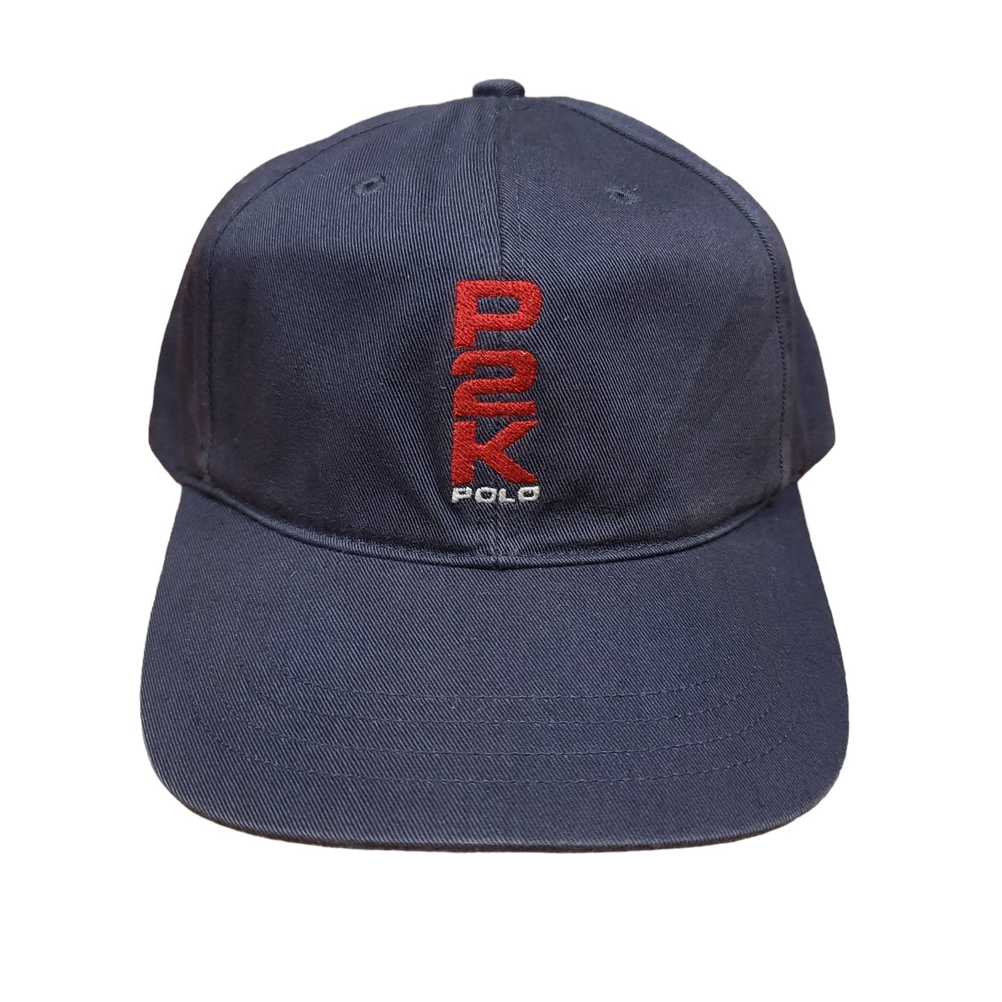 Vintage Polo Ralph Lauren P2K Navy Blue Strap Back Hat