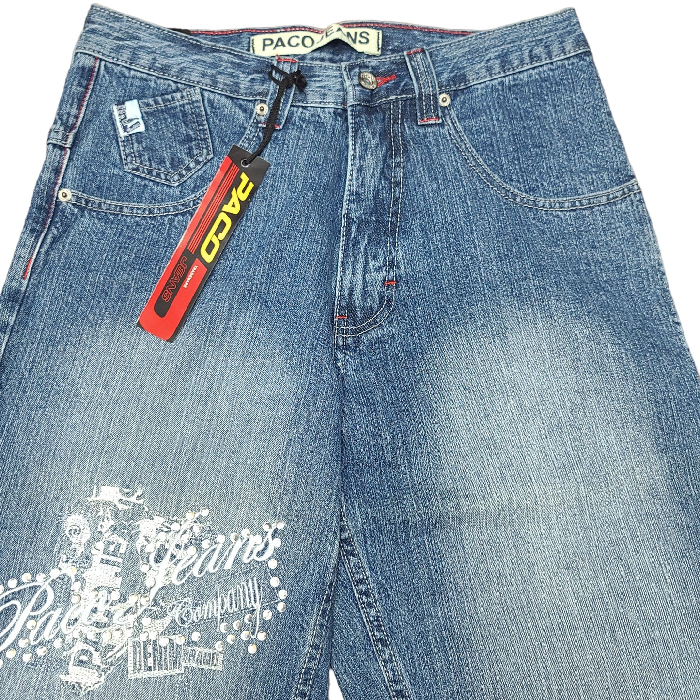 Vintage Y2K Embroidered Denim Paco Jeans