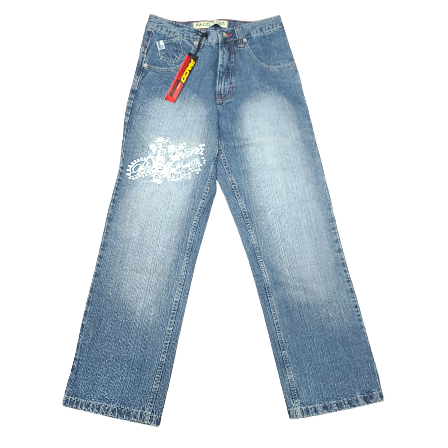 Vintage Y2K Embroidered Denim Paco Jeans