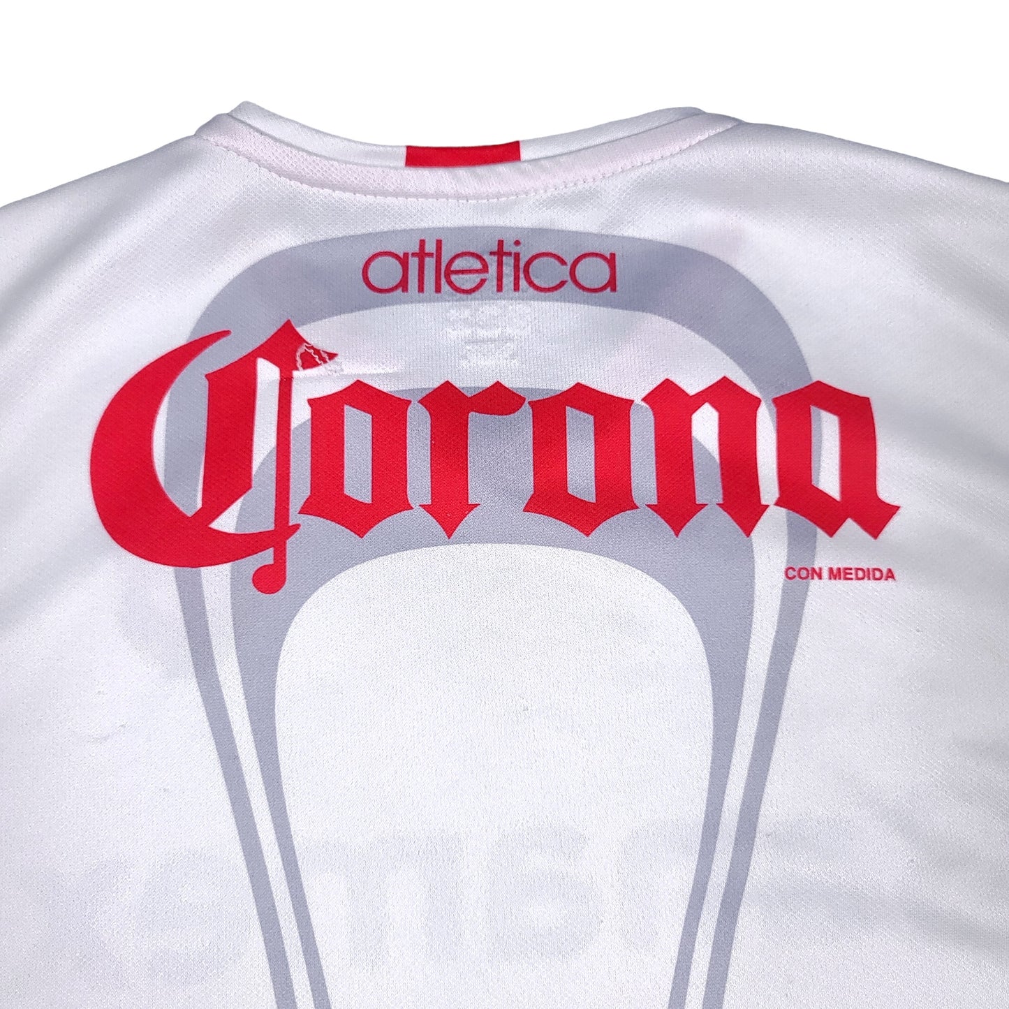 Deportivo Toluca 2007-08 White Atletica Away Soccer Jersey