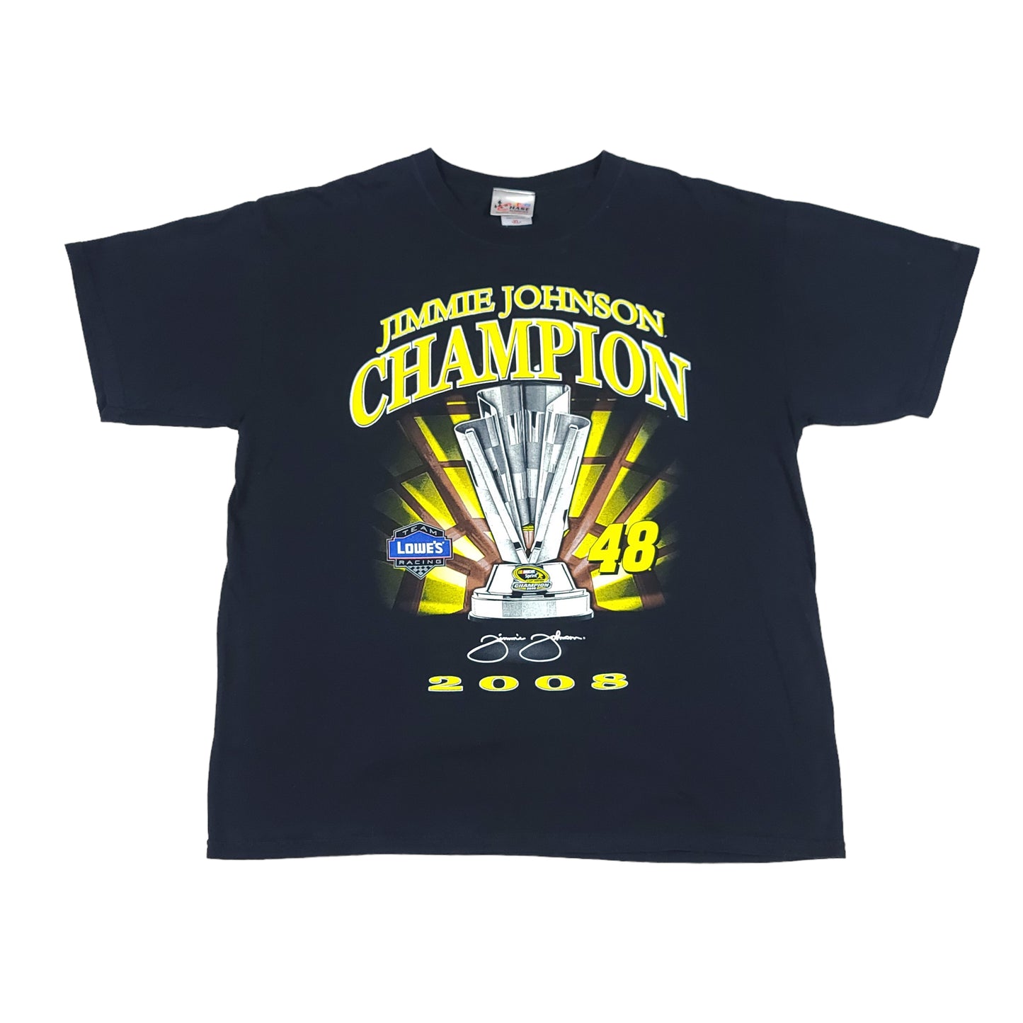 Jimmie Johnson 2008 Nascar Racing Champion Tee